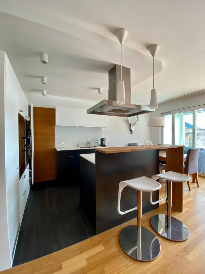 At Rinaldi 22 Apartment Davos Bagian luar foto