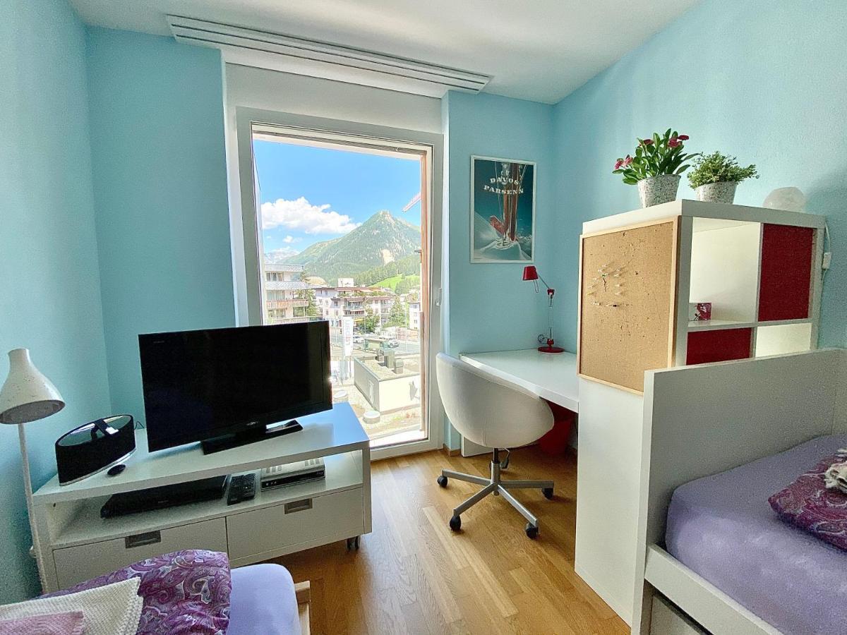 At Rinaldi 22 Apartment Davos Bagian luar foto