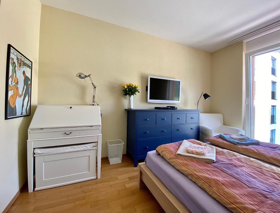 At Rinaldi 22 Apartment Davos Bagian luar foto